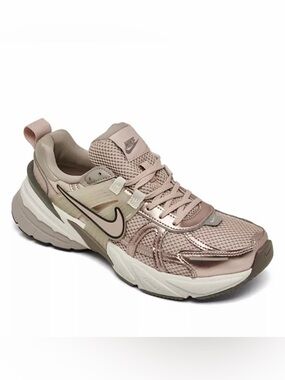 Nike Women’s Metallic Blush Pink Women's V2K Run Running Sneakers